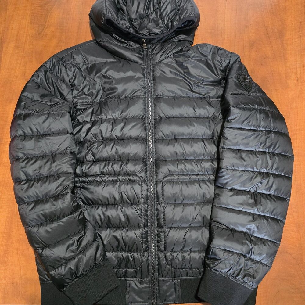 Pajar Canada Maxwell Full Zip Reversible Featherless Bomber Puffer Jacket L